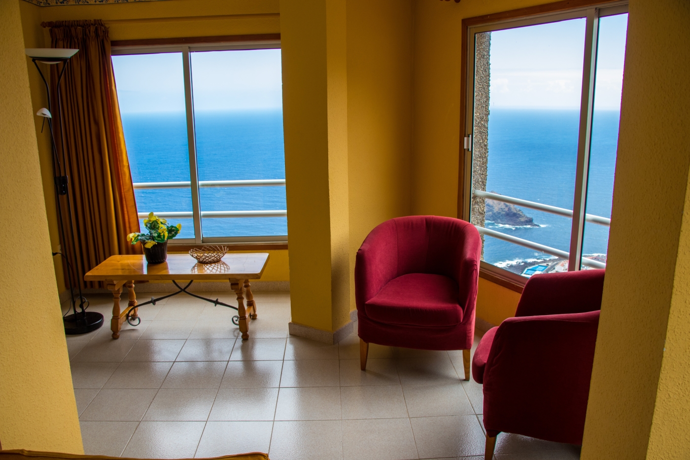 Casa Mara Tenerife - Appartement à trois lits avec vue sur l'océan à El Tanque
