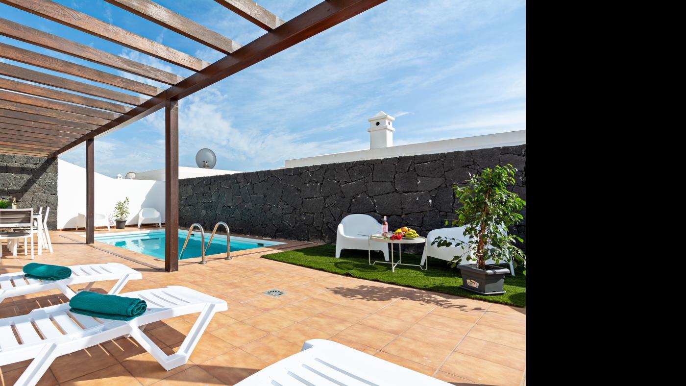 Ferienhaus Vela mit Privatem Pool Playa Blanca in Playa Blanca