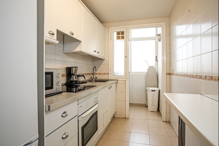 Appartement confortable près de la mer avec parking privé à El Médano