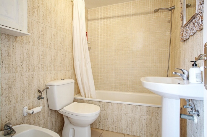Appartement confortable près de la mer avec parking privé à El Médano